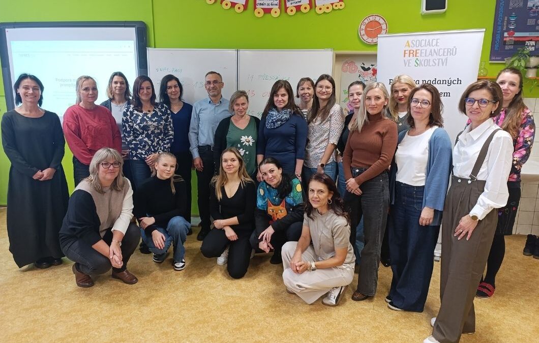 Budoucí školní koordinátoři podpory nadání se připravují na svou roli